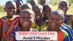 August 6 Update: SASSA Boosts Child Support to R560, But Beware of These Cancellation Errors