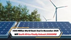 South Africa Set for Energy Transformation in November with $500M World Bank Solar Boost
