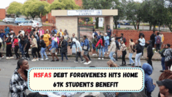 67,000 Students Celebrate as NSFAS Erases Debts Under 2025 Bursary Changes - Full Debt Forgiveness in Official Statement