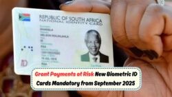 Starting September: Biometric IDs Become Essential for Grant Payments in South Africa